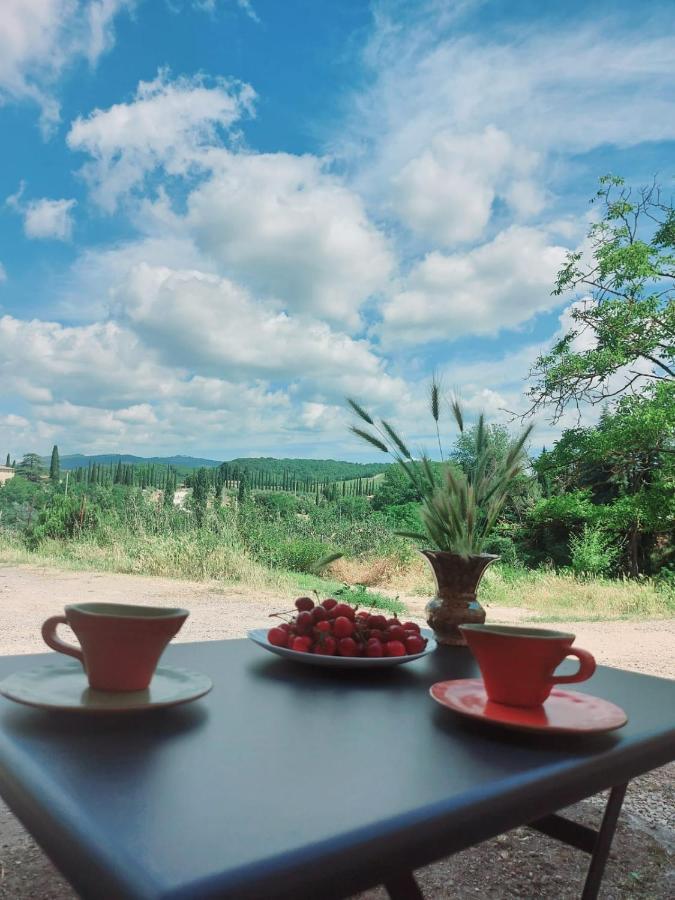 La Casa Di Elvira2 Villa Castelnuovo Berardenga Bagian luar foto